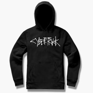 Tesla Cybertruck Graffiti Hoodie - Black - NWT Sealed - XS/S